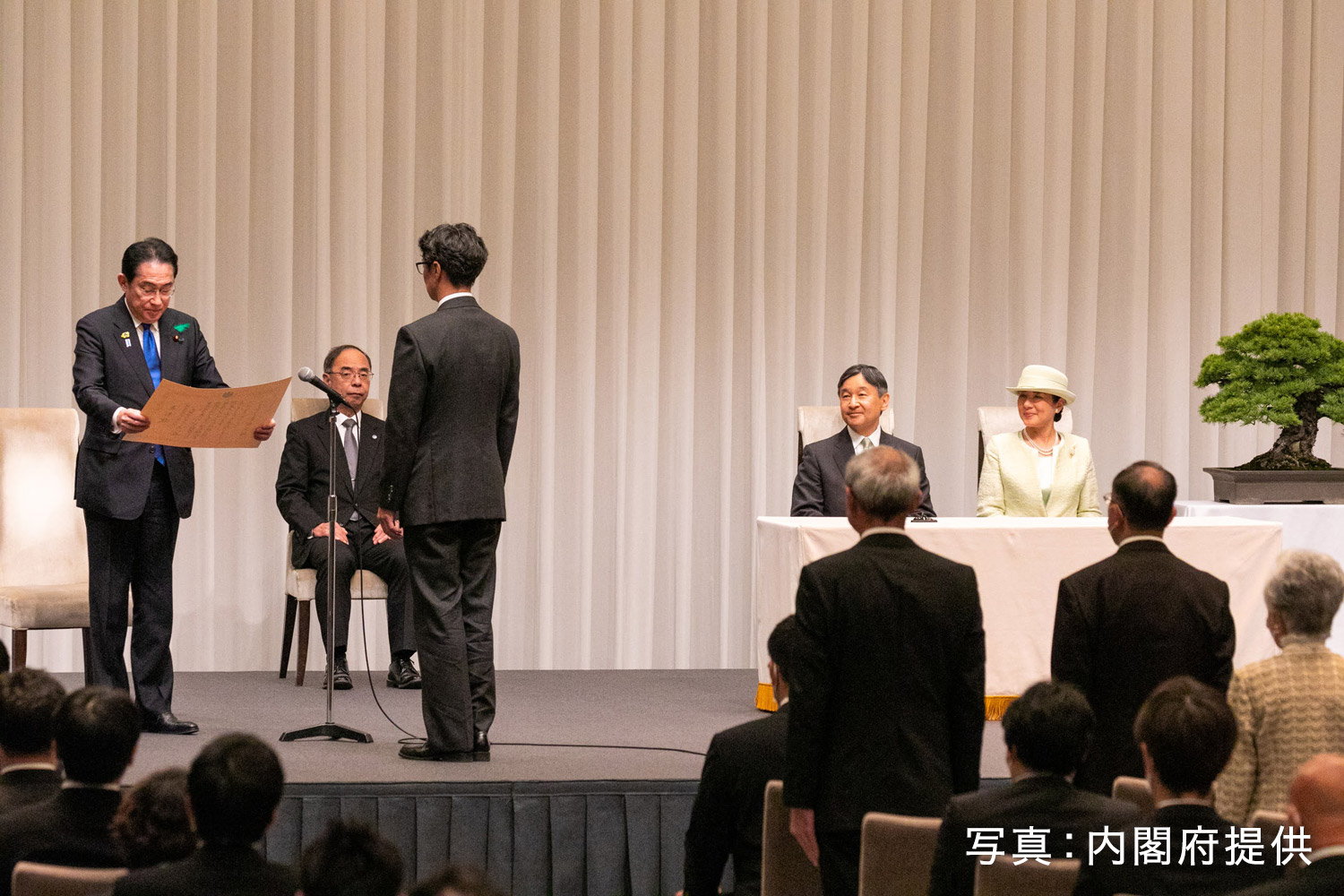 第17回緑化推進運動功労者内閣総理大臣表彰受賞式