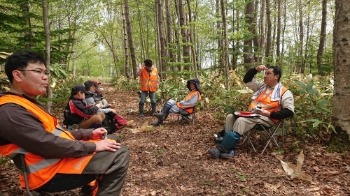 5月24日（土）柴原山林（風倒木処理　林内整理　草刈り　手鎌作業）_c0173813_18320813.jpg